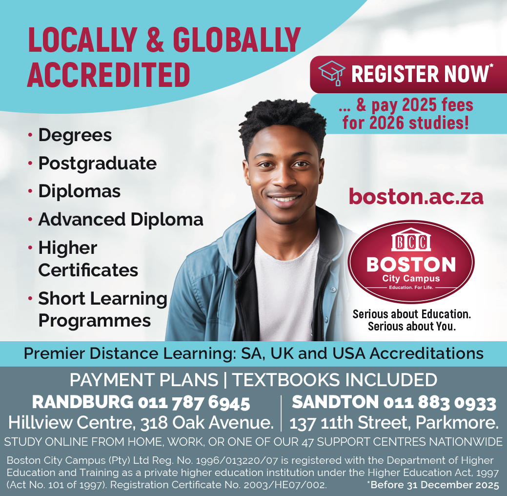 Boston Randburg.Standton Oct'25